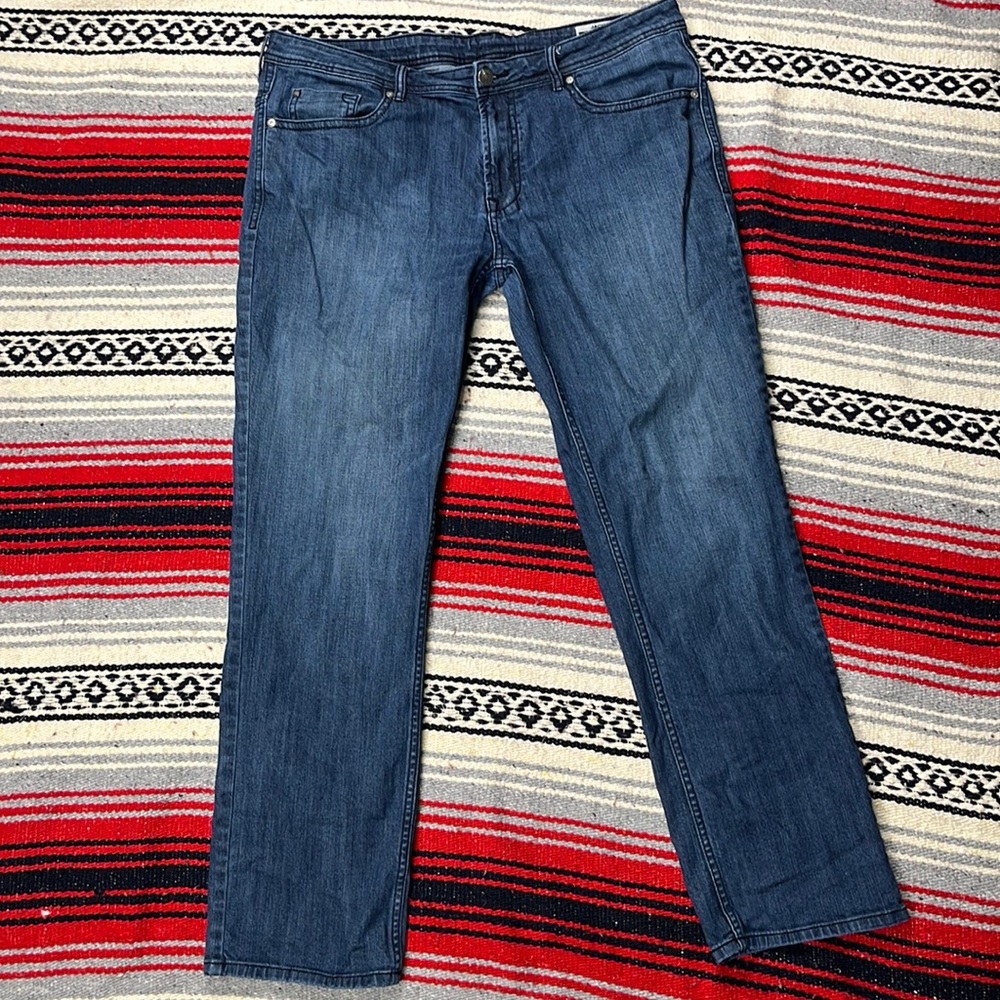 Buffalo David Bitton Jack-X Slim Straight Stretch | Size 36X32
